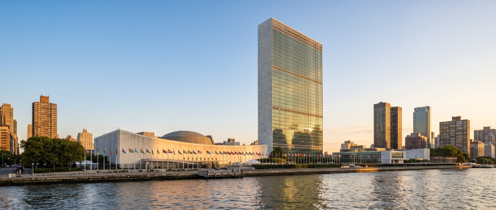 United Nations headquarters New York — home of the 1958 New York Convention governing enforcement of international arbitral awards